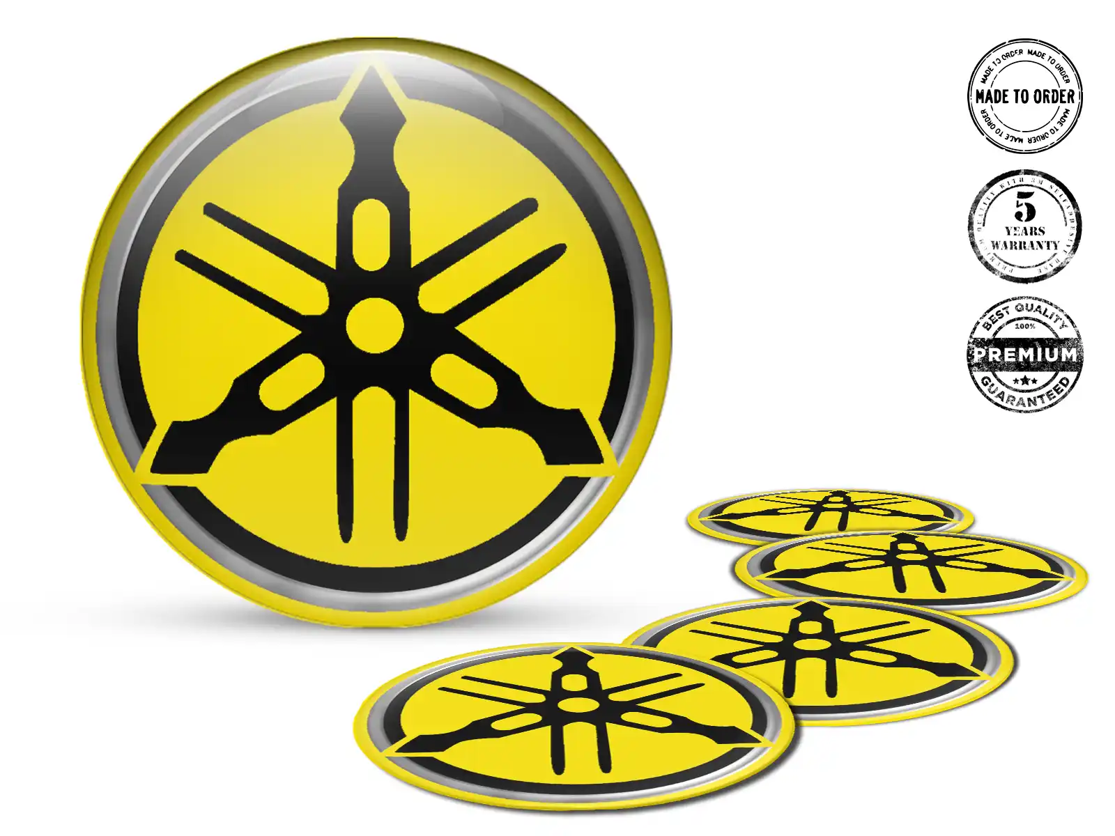 Yamaha Aufkleber Dome Edition Harz Emblem Labels